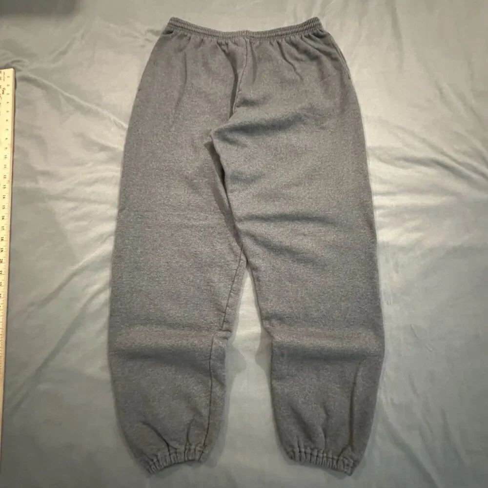 Vintage 90s Lee Heavyweight Sweatpants Mens L Cotton Made in USA Tapered Casual